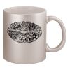 11oz Metallic Silver Mug Thumbnail