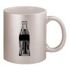 11oz Metallic Silver Mug Thumbnail