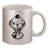 11oz Metallic Silver Mug Thumbnail