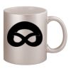 11oz Metallic Silver Mug Thumbnail