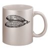 11oz Metallic Silver Mug Thumbnail