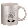 11oz Metallic Silver Mug Thumbnail