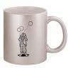 11oz Metallic Silver Mug Thumbnail