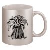 11oz Metallic Silver Mug Thumbnail