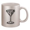 11oz Metallic Silver Mug Thumbnail