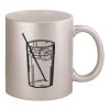 11oz Metallic Silver Mug Thumbnail
