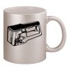 11oz Metallic Silver Mug Thumbnail