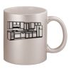 11oz Metallic Silver Mug Thumbnail