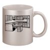 11oz Metallic Silver Mug Thumbnail