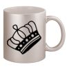 11oz Metallic Silver Mug Thumbnail