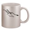 11oz Metallic Silver Mug Thumbnail