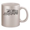 11oz Metallic Silver Mug Thumbnail