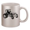 11oz Metallic Silver Mug Thumbnail