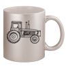 11oz Metallic Silver Mug Thumbnail
