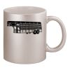 11oz Metallic Silver Mug Thumbnail