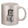 11oz Metallic Silver Mug Thumbnail