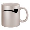 11oz Metallic Silver Mug Thumbnail