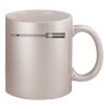 11oz Metallic Silver Mug Thumbnail