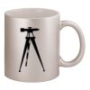 11oz Metallic Silver Mug Thumbnail