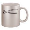 11oz Metallic Silver Mug Thumbnail