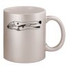 11oz Metallic Silver Mug Thumbnail