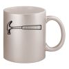 11oz Metallic Silver Mug Thumbnail