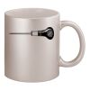11oz Metallic Silver Mug Thumbnail