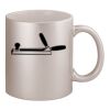 11oz Metallic Silver Mug Thumbnail
