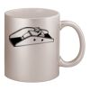 11oz Metallic Silver Mug Thumbnail