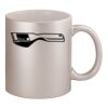 11oz Metallic Silver Mug Thumbnail