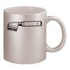 11oz Metallic Silver Mug Thumbnail