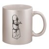 11oz Metallic Silver Mug Thumbnail