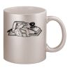 11oz Metallic Silver Mug Thumbnail