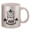 11oz Metallic Silver Mug Thumbnail