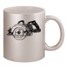 11oz Metallic Silver Mug Thumbnail