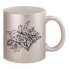 11oz Metallic Silver Mug Thumbnail