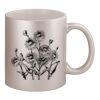 11oz Metallic Silver Mug Thumbnail