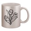 11oz Metallic Silver Mug Thumbnail