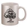 11oz Metallic Silver Mug Thumbnail