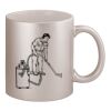 11oz Metallic Silver Mug Thumbnail
