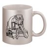 11oz Metallic Silver Mug Thumbnail