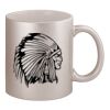 11oz Metallic Silver Mug Thumbnail