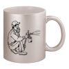 11oz Metallic Silver Mug Thumbnail