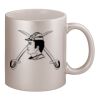 11oz Metallic Silver Mug Thumbnail
