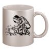 11oz Metallic Silver Mug Thumbnail