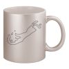 11oz Metallic Silver Mug Thumbnail