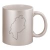 11oz Metallic Silver Mug Thumbnail