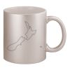 11oz Metallic Silver Mug Thumbnail