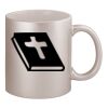 11oz Metallic Silver Mug Thumbnail
