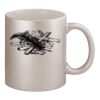11oz Metallic Silver Mug Thumbnail